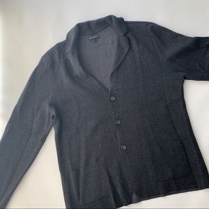 4/$20 Emi Maglia XL Grey Button Up Wool Blend